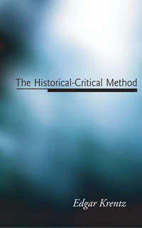 Cover of The Historical-Critical Method