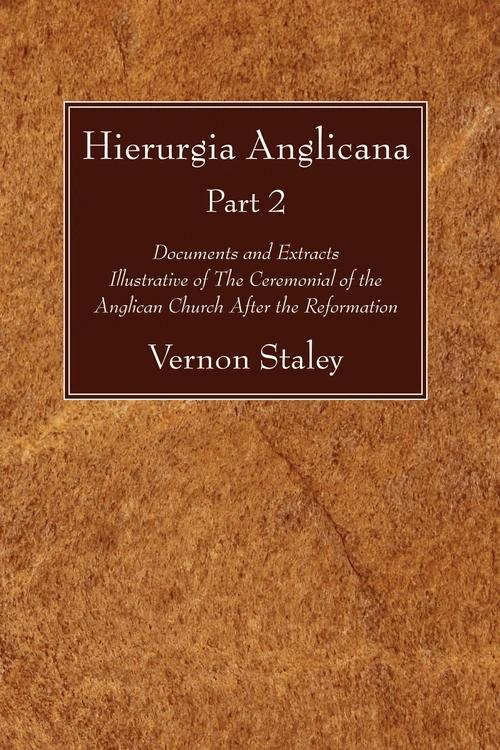 Cover of Hierurgia Anglicana, Part 2