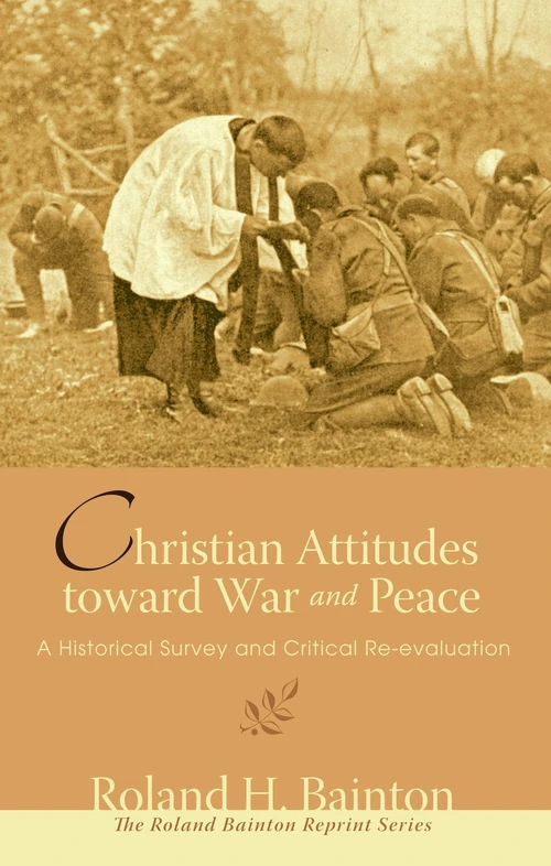 Cover of Christian Attitudes toward War and Peace