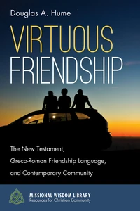 Cover of Virtuous Friendship