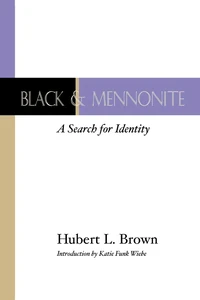 Cover of Black and Mennonite