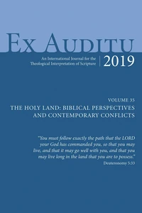 Cover of Ex Auditu - Volume 35