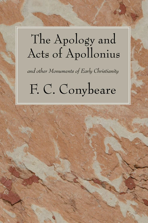 Cover of The Apology and Acts of Apollonius
