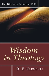 Cover of Wisdom in Theology