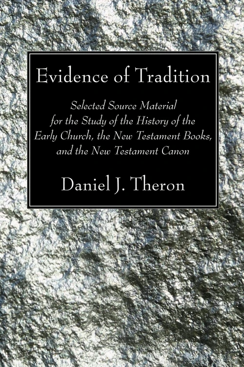 Cover of Evidence of Tradition