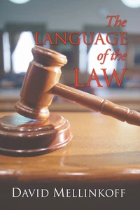 Cover of The Language of the Law