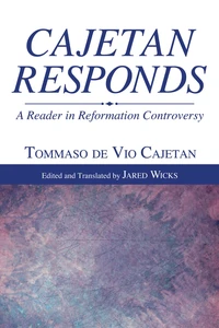 Cover of Cajetan Responds
