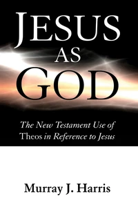 Cover of Jesus as God
