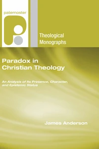 Cover of Paradox in Christian Theology