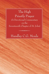 Cover of The High Priestly Prayer