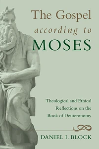 Cover of The Gospel according to Moses