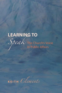 Cover of Learning to Speak