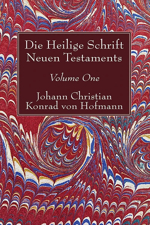 Cover of Die Heilige Schrift Neuen Testaments, Volume One