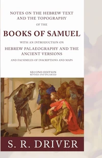 Cover of Notes on the Hebrew Text of Samuel
