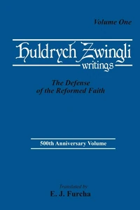Cover of The Defense of the Reformed Faith