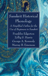 Cover of Sanskrit Historical Phonology