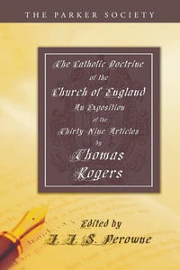 Cover of The Catholic Doctrine of the Church of England