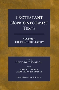 Cover of Protestant Nonconformist Texts Volume 4