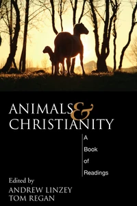 Cover of Animals and Christianity