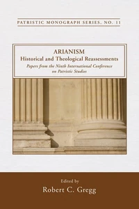 Cover of Arianism: Historical and Theological Reassessments