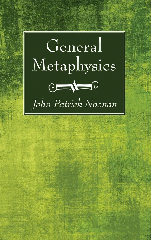 Cover of General Metaphysics