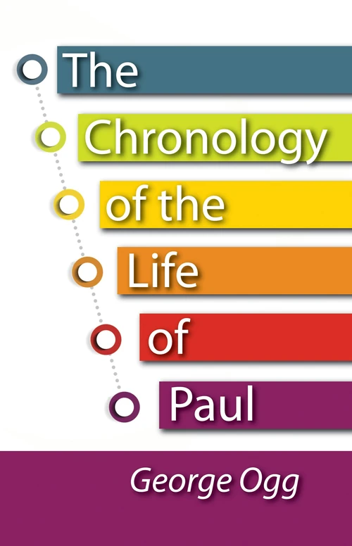 Cover of The Chronology of the Life of Paul