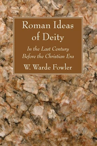 Cover of Roman Ideas of Deity