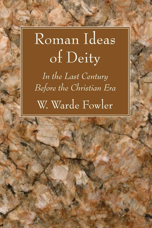 Cover of Roman Ideas of Deity