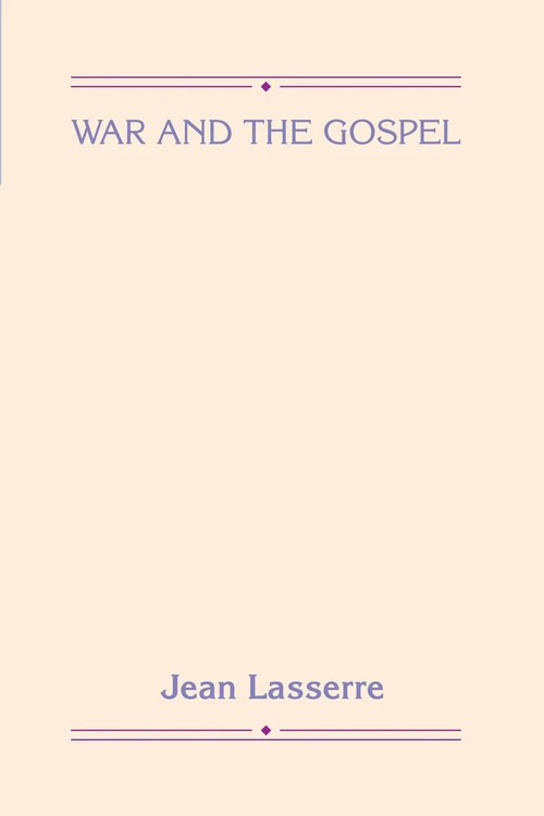 Cover of War and the Gospel