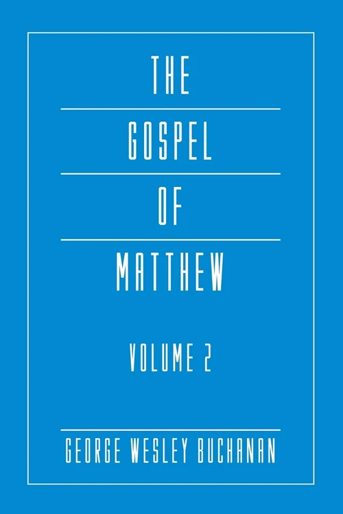 Cover of The Gospel of Matthew, Volume 2