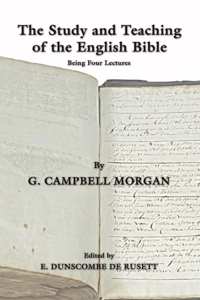 Cover of The Study and Teaching of the English Bible