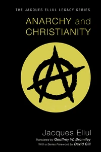 Cover of Anarchy and Christianity