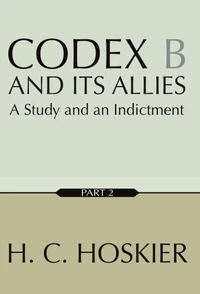 Cover of Codex B and Its Allies, 2 Volumes