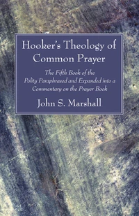 Cover of Hooker’s Theology of Common Prayer