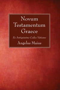 Cover of Novum Testamentum Graece