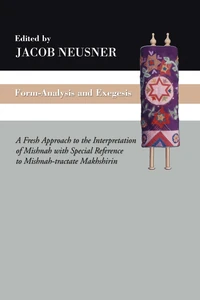 Cover of Form-Analysis and Exegesis