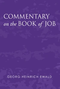 Cover of Commentary on the Book of Job