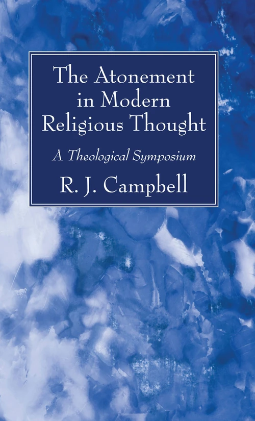 Cover of The Atonement in Modern Religious Thought