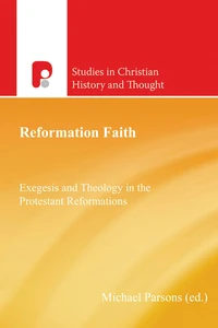 Cover of Reformation Faith