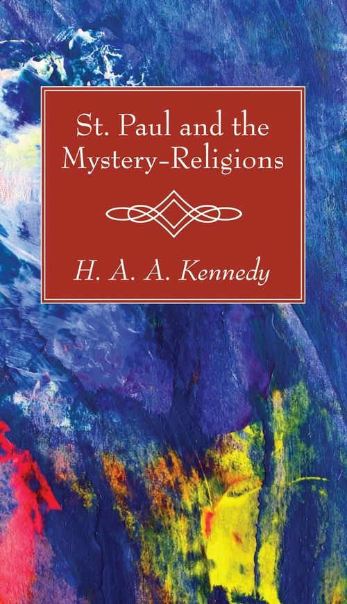 Cover of St. Paul and the Mystery-Religions