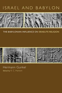 Cover of Israel and Babylon