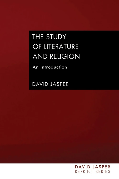 Cover of The Study of Literature and Religion