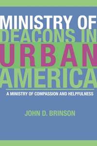 Cover of Ministry of Deacons in Urban America