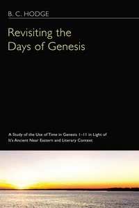 Cover of Revisiting the Days of Genesis