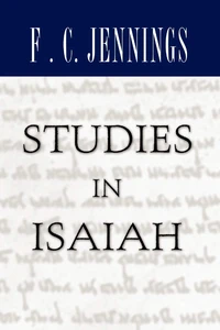 Cover of Studies in Isaiah