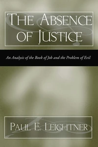 Cover of The Absence of Justice