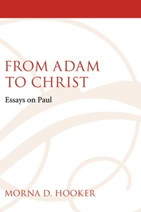 Cover of From Adam to Christ