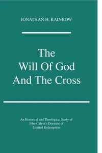Cover of The Will of God and the Cross