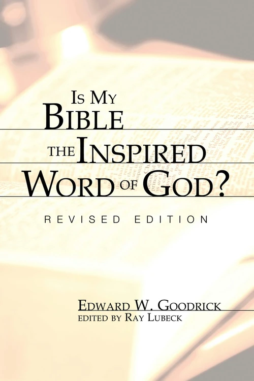 Cover of Is My Bible the Inspired Word of God?