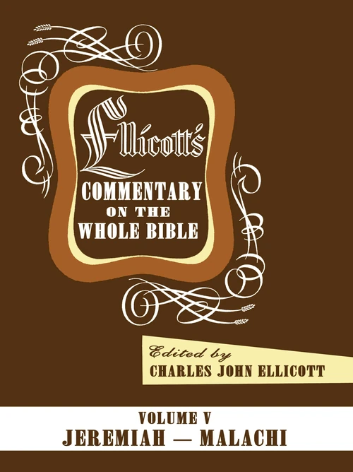 Cover of Ellicott’s Commentary on the Whole Bible Volume V